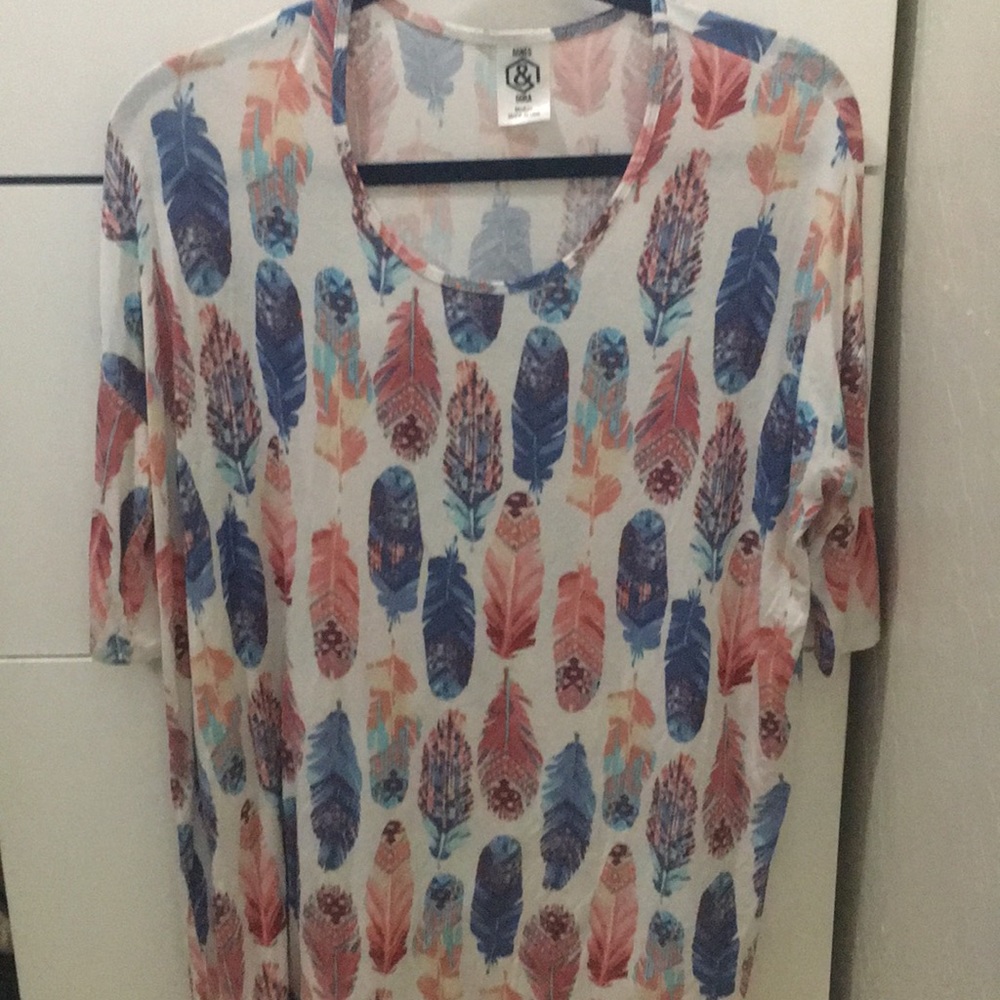 High low t shirt A&D